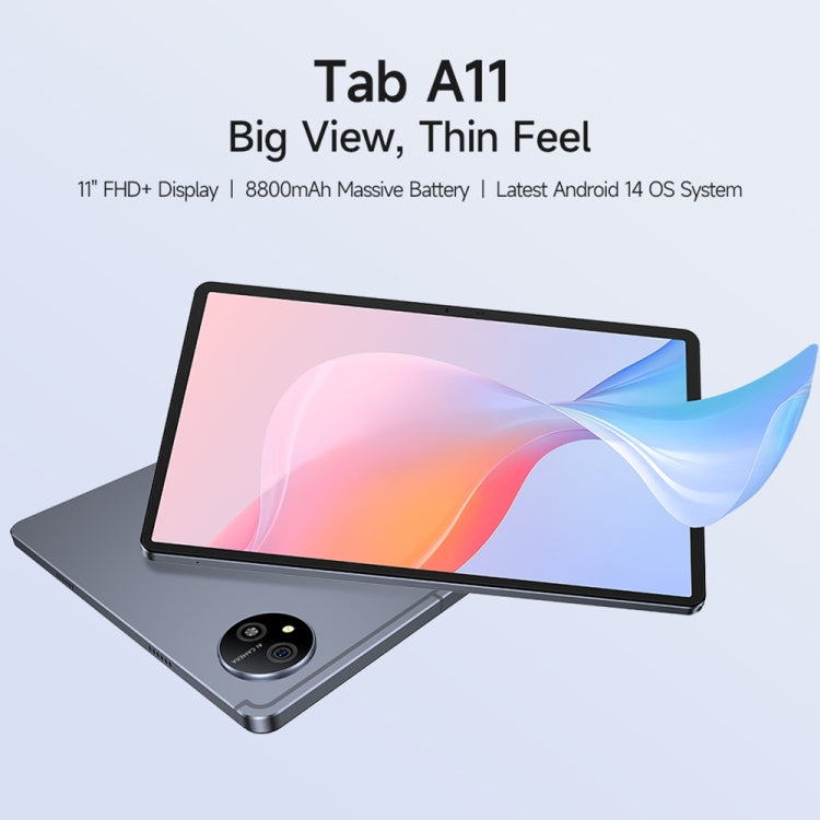 Ulefone Tab A11 Tablet PC, 6GB+256GB, 11 inch Android 14 Unisoc T620 Octa Core 4G Network, EU Plug (Space Grey) - Other by Ulefone | Online Shopping South Africa | PMC Jewellery | Buy Now Pay Later Mobicred