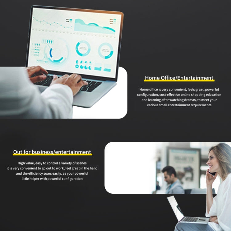 11.6 inch Touch Screen Yoga Laptop, 6GB+512GB, Windows 11 Intel Celeron N4020 Dual Core, US Plug - free shipping - PMc TechLife - Order now!