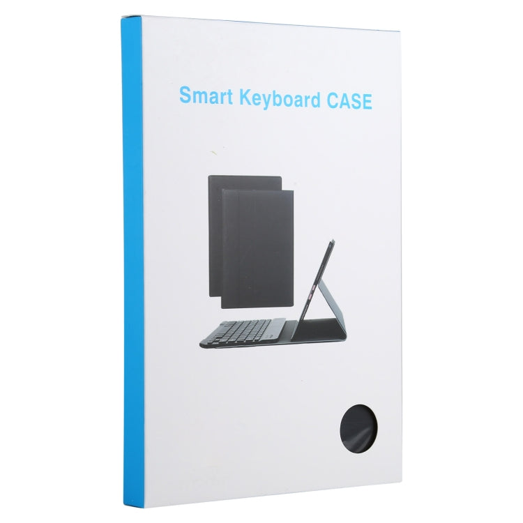 AM12 2 in 1 Removable Bluetooth Keyboard + Protective Leather Tablet Case with Holder for Lenovo Tab P11 (Tab-J606F)(Black) - Lenovo Keyboard by PMC TechLife | Online Shopping South Africa | PMC TechLife