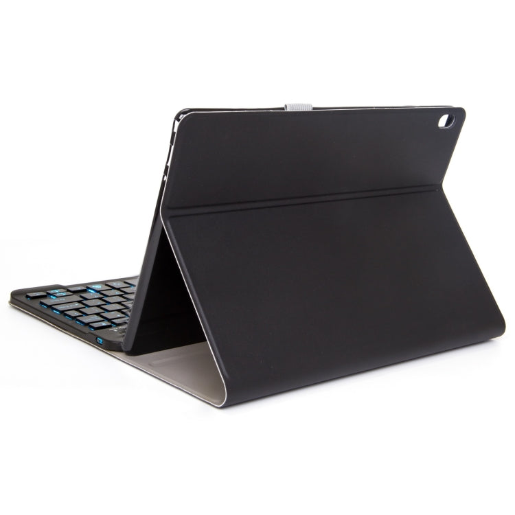 DY-P10 2 in 1 Removable Bluetooth Keyboard + Protective Leather Tablet Case with Holder for Lenovo Tab P10 10.1 inch(Black) - Lenovo Keyboard by PMC Jewellery | Online Shopping South Africa | PMC Jewellery