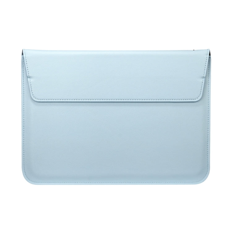 Universal Envelope Style PU Leather Case with Holder for Ultrathin Notebook Tablet PC 13.3 inch, Size: 35x25x1.5cm(Blue) - 13 inch by PMC TechLife | Online Shopping South Africa | PMC TechLife | Buy Now Pay Later Mobicred
