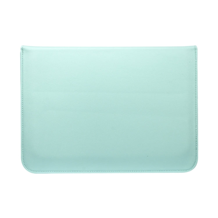 Universal Envelope Style PU Leather Case with Holder for Ultrathin Notebook Tablet PC 13.3 inch, Size: 35x25x1.5cm(Mint Green) - free shipping - PMC TechLife - Order now!