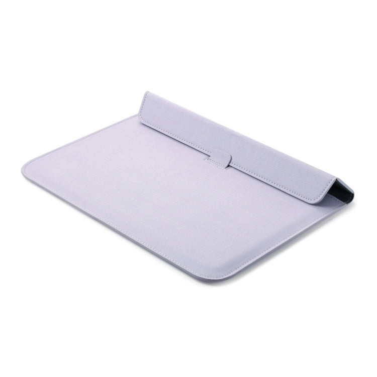 Universal Envelope Style PU Leather Case with Holder for Ultrathin Notebook Tablet PC 13.3 inch, Size: 35x25x1.5cm(Purple) - 13 inch by PMC TechLife | Online Shopping South Africa | PMC TechLife | Buy Now Pay Later Mobicred