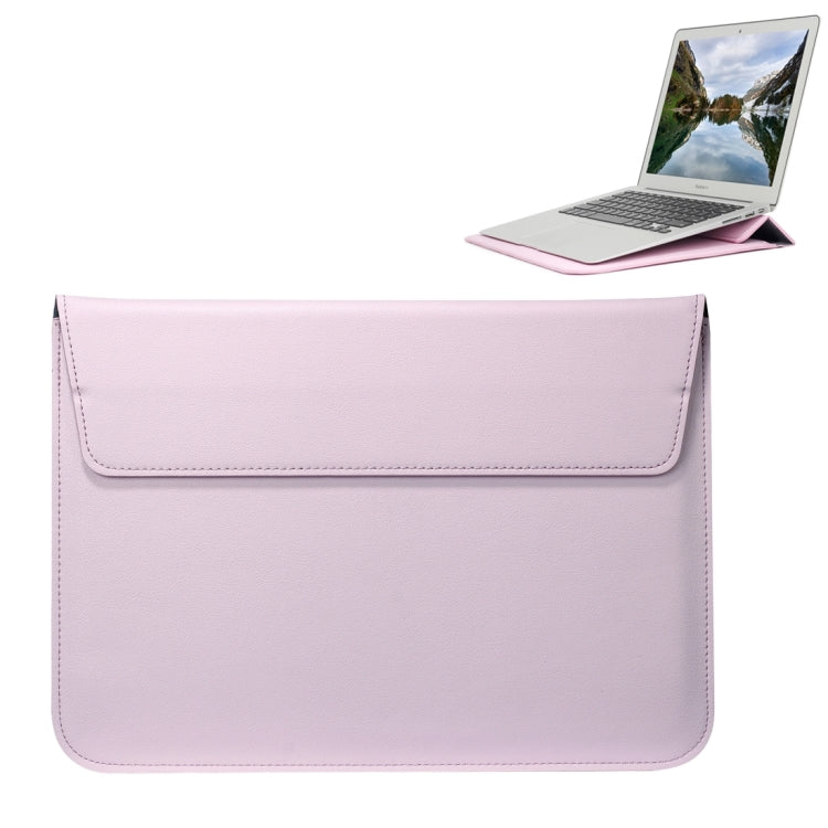 Universal Envelope Style PU Leather Case with Holder for Ultrathin Notebook Tablet PC 11.6 inch, Size: 32.5x21.5x1cm(Pink) - 10 - 11 inch by PMC TechLife | Online Shopping South Africa | PMC TechLife | Buy Now Pay Later Mobicred