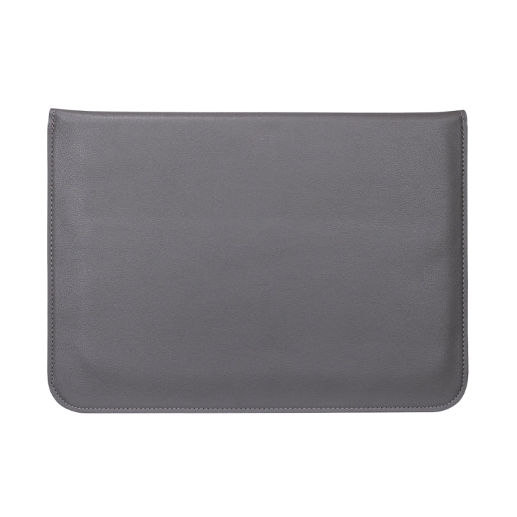 Universal Envelope Style PU Leather Case with Holder for Ultrathin Notebook Tablet PC 11.6 inch, Size: 32.5x21.5x1cm(Grey) - 10 - 11 inch by PMC TechLife | Online Shopping South Africa | PMC TechLife | Buy Now Pay Later Mobicred