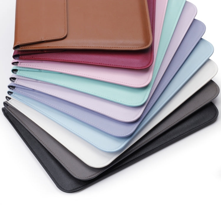 Universal Envelope Style PU Leather Case with Holder for Ultrathin Notebook Tablet PC 11.6 inch, Size: 32.5x21.5x1cm (Blue Purple) - free shipping - PMC TechLife - Order now!