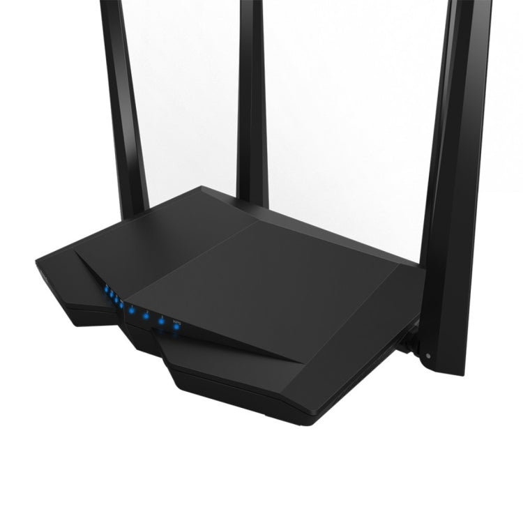 Tenda AC6 AC1200 Smart Dual-Band Wireless Router 5GHz 867Mbps + 2.4GHz 300Mbps WiFi Router with 4*5dBi External Antennas(Black) - Wireless Routers by Tenda | Online Shopping South Africa | PMC Jewellery | Buy Now Pay Later Mobicred