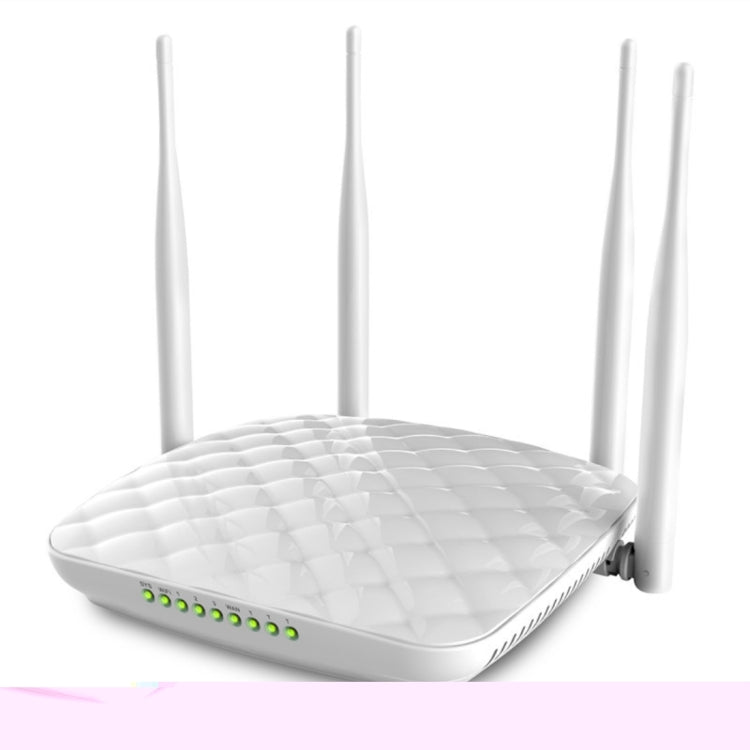 Tenda FH456 Wireless 2.4GHz 300Mbps WiFi Router with 4*5dBi External Antennas(White) - Wireless Routers by Tenda | Online Shopping South Africa | PMC Jewellery | Buy Now Pay Later Mobicred