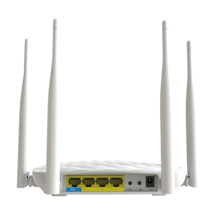 Tenda FH456 Wireless 2.4GHz 300Mbps WiFi Router with 4*5dBi External Antennas(White) - Wireless Routers by Tenda | Online Shopping South Africa | PMC Jewellery | Buy Now Pay Later Mobicred