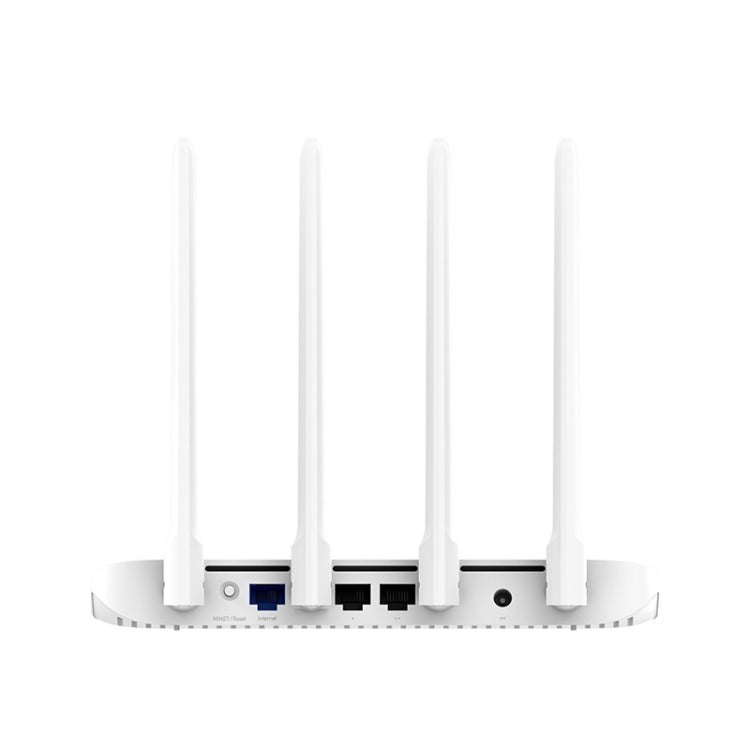 Original Xiaomi WiFi Router 4A Smart APP Control AC1200 1167Mbps 128MB 2.4GHz & 5GHz Dual-core CPU Gigabit Ethernet Port Wireless Router Repeater with 4 Antennas, Support Web & Android & iOS, US Plug(White) - Wireless Routers by Xiaomi | Online Shopping South Africa | PMC Jewellery | Buy Now Pay Later Mobicred