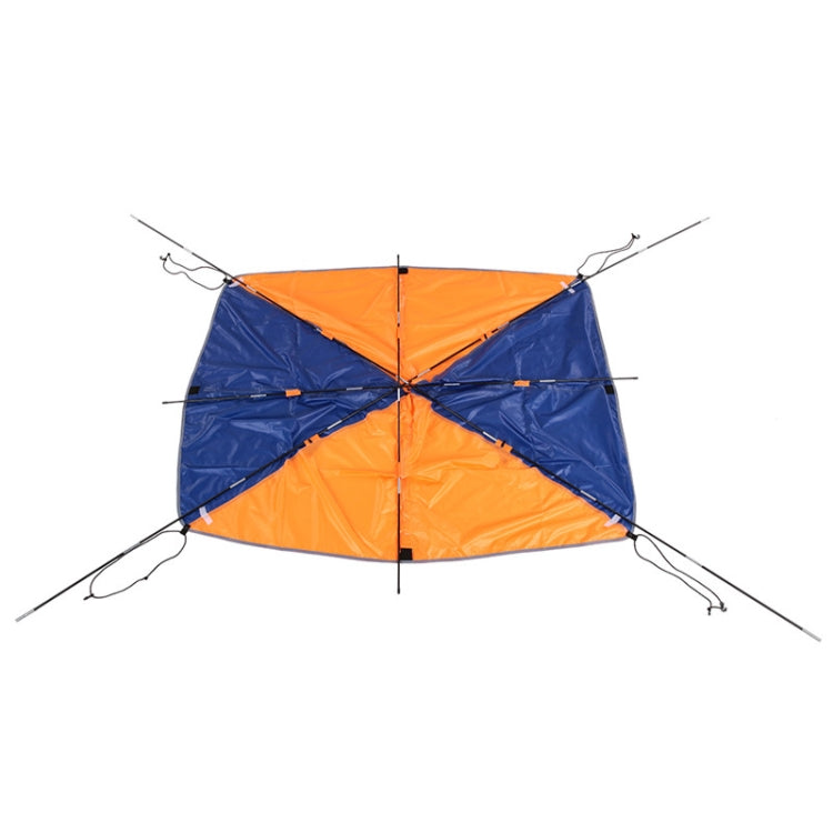 68347 Folding Awning Canoe Rubber Inflatable Boat Parasol Tent for 2 Person,Boat is not Included - Marine Accessories & Parts by PMC Jewellery | Online Shopping South Africa | PMC Jewellery | Buy Now Pay Later Mobicred