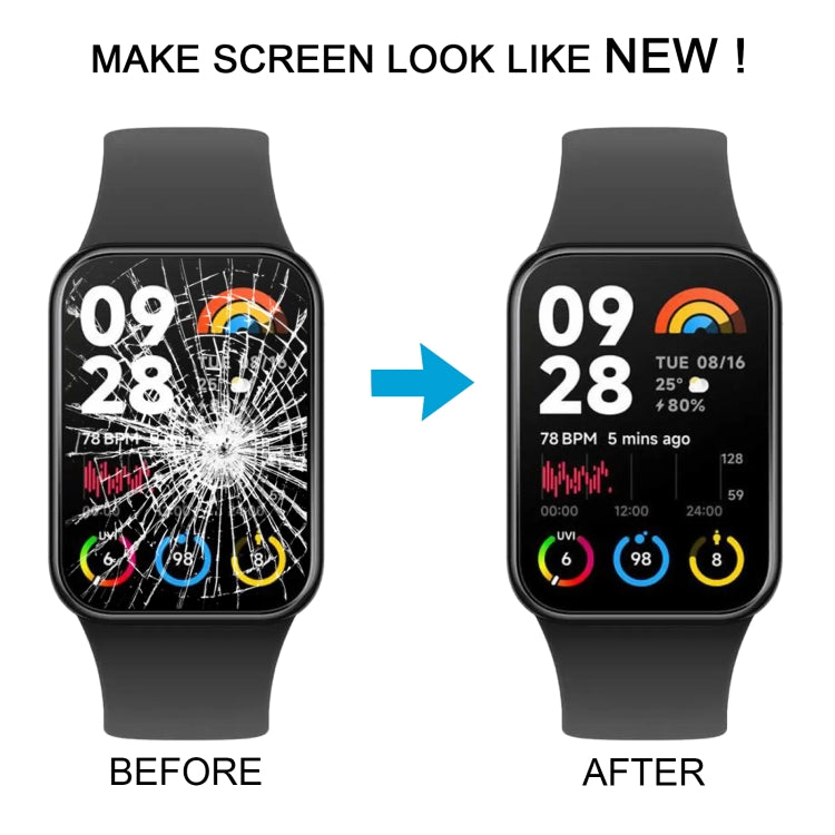 For Xiaomi Mi Band 8 Pro Original LCD Screen Digitizer Full Assembly with Frame (Silver) - free shipping - PMC Jewellery - Order now!