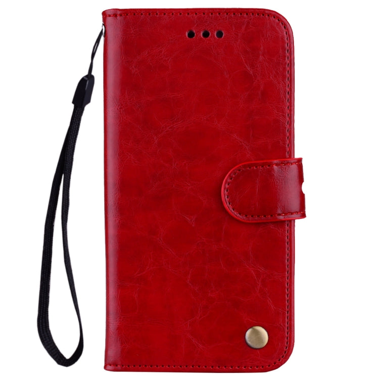 Business Style Oil Wax Texture Horizontal Flip Leather Case for Xiaomi Redmi S2, with Holder & Card Slots & Wallet (Red) - Xiaomi Cases by PMC Jewellery | Online Shopping South Africa | PMC Jewellery