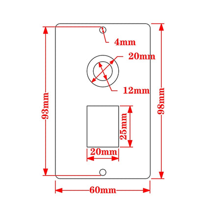 LDTR-WG0265 DC 6A Motor Speed Governor Slow Down Motor Controller Positive And Negative Rotating Control Switch 12V/24V/36V/48V (Black) - Other Accessories by PMC Jewellery | Online Shopping South Africa | PMC Jewellery