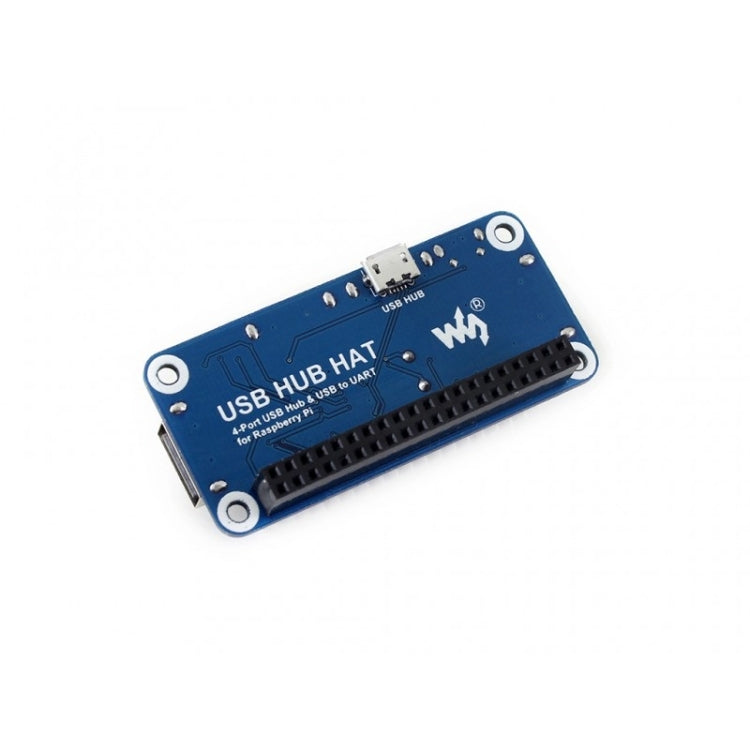 Waveshare 4 Port USB HUB HAT for Raspberry Pi - Modules Expansions Accessories by Waveshare | Online Shopping South Africa | PMC Jewellery | Buy Now Pay Later Mobicred