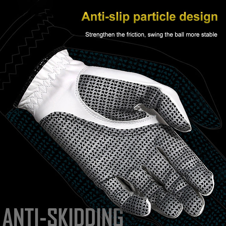 PGM Golf Sheepskin Anti-Slip Single Gloves for Men(Size: 27-Left Hand) - Safety Gloves by PGM | Online Shopping South Africa | PMC TechLife | Buy Now Pay Later Mobicred