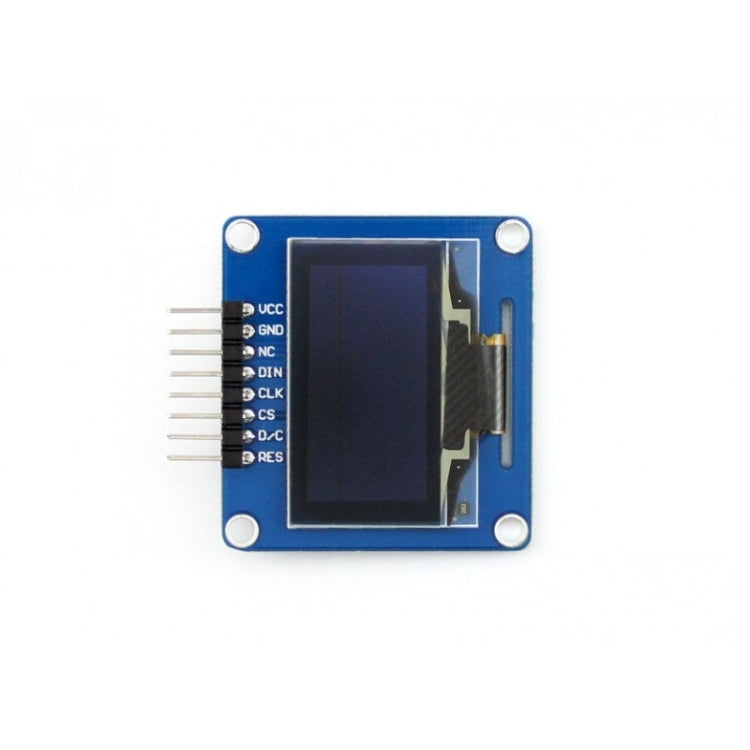 Waveshare 1.3 inch 128*64 OLED(A), SPI/I2C interfaces, Curved Horizontal Pinheader - Modules Expansions Accessories by Waveshare | Online Shopping South Africa | PMC TechLife | Buy Now Pay Later Mobicred