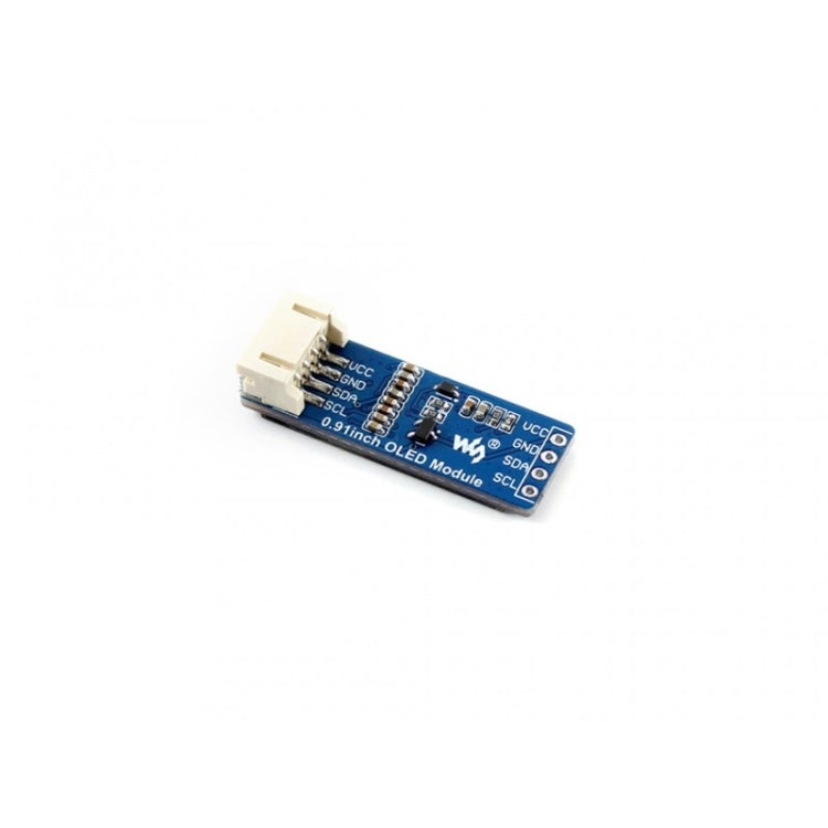 Waveshare 0.91 inch OLED Display Module, 128x32 Pixels, I2C Interface - Modules Expansions Accessories by Waveshare | Online Shopping South Africa | PMC TechLife | Buy Now Pay Later Mobicred