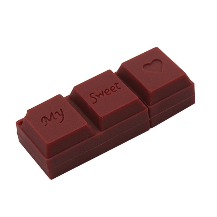 MicroDrive 128GB USB 2.0 Creative Chocolate USB Flash Drive - USB Flash Drives by MicroDrive | Online Shopping South Africa | PMC TechLife | Buy Now Pay Later Mobicred