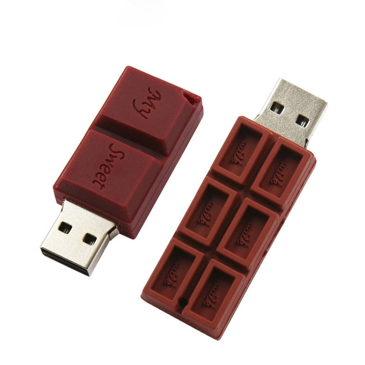 MicroDrive 64GB USB 2.0 Creative Chocolate U Disk - USB Flash Drives by MicroDrive | Online Shopping South Africa | PMC Jewellery | Buy Now Pay Later Mobicred