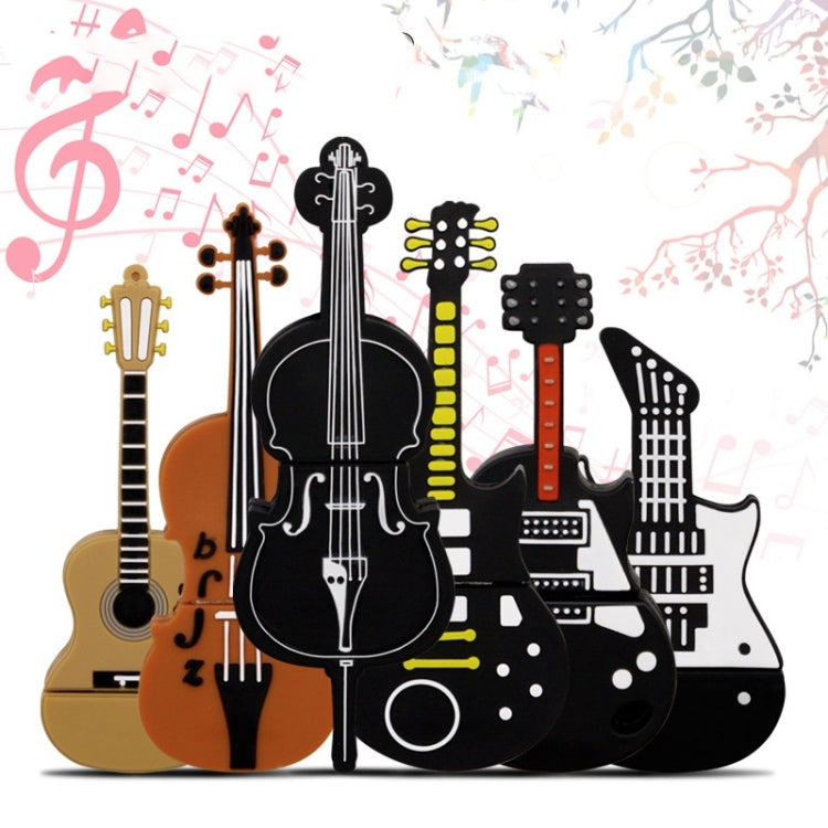 MicroDrive 64GB USB 2.0 Guitar U Disk - USB Flash Drives by MicroDrive | Online Shopping South Africa | PMC TechLife | Buy Now Pay Later Mobicred