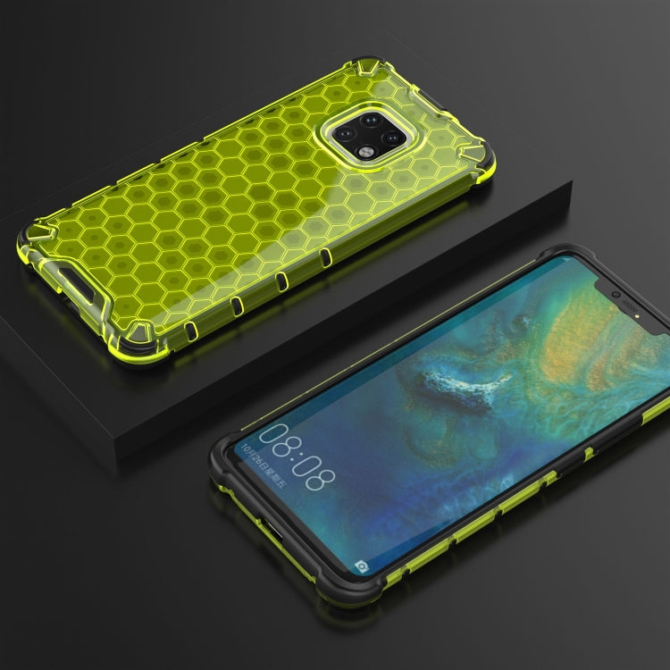 Shockproof Honeycomb PC + TPU Case for Huawei Mate 20 Pro (Green) - Huawei Cases by PMC Jewellery | Online Shopping South Africa | PMC Jewellery