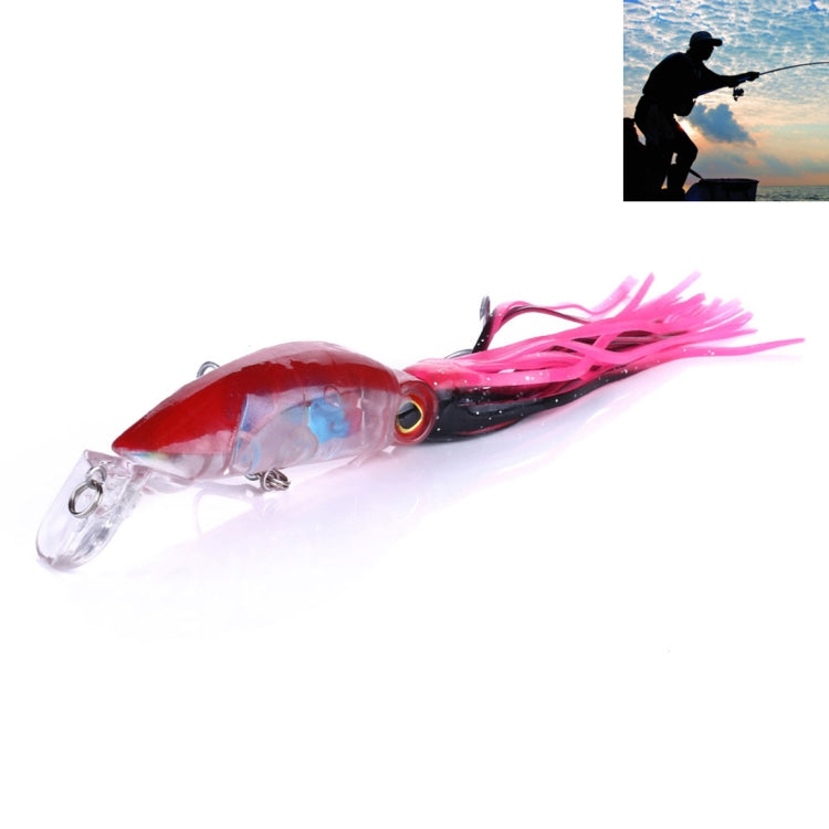 HENGJIA JIZ002 10cm/16.6g Big Octopus Squid Shaped Hard Baits Long Shot Fishing Lures Tackle Baits Fit Sea Fishing and Freshwater Fishing (F) - Fishing Lures by HENGJIA | Online Shopping South Africa | PMC Jewellery | Buy Now Pay Later Mobicred