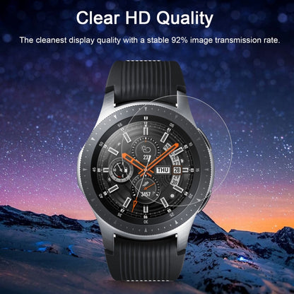 ENKAY Hat-Prince 0.2mm 9H 2.15D Curved Edge Tempered Glass Film for Galaxy Watch 46mm - Screen Protector by ENKAY | Online Shopping South Africa | PMC Jewellery | Buy Now Pay Later Mobicred