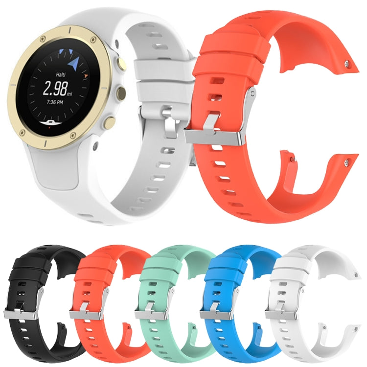 Silicone  Watch Band for SUUNTO Trainer Wrist HR(Black) -  by PMC TechLife | Online Shopping South Africa | PMC TechLife | Buy Now Pay Later Mobicred