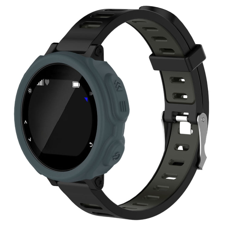 Solid Color Silicone Watch Protective Case for Garmin F235 / F750(Navy Blue) - Screen Protector by ENKAY | Online Shopping South Africa | PMC TechLife | Buy Now Pay Later Mobicred