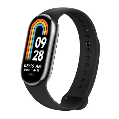 Original Xiaomi Mi Band 8 Global 1.62 inch AMOLED Screen 5ATM Waterproof Smart Watch, Support Blood Oxygen / Heart Rate Monitor (Black) - Wearable Devices by Xiaomi | Online Shopping South Africa | PMC Jewellery | Buy Now Pay Later Mobicred