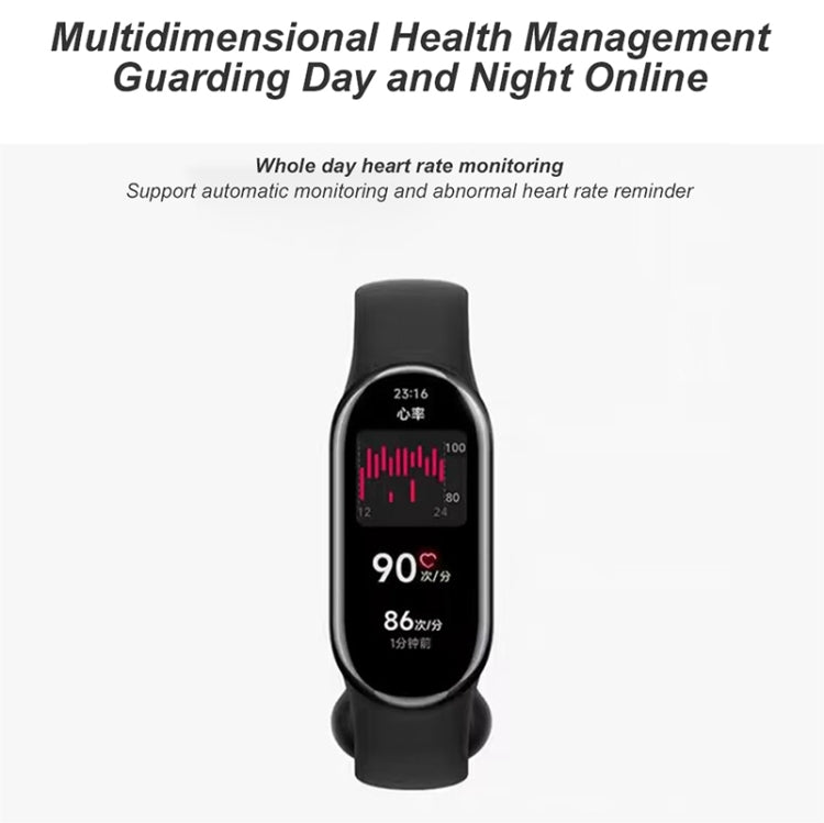 Xiaomi Mi Band 8 1.62 inch AMOLED Screen 5ATM Waterproof Smart Watch, Support Blood Oxygen / Heart Rate Monitor (Black) - Smart Wear by Xiaomi | Online Shopping South Africa | PMC Jewellery