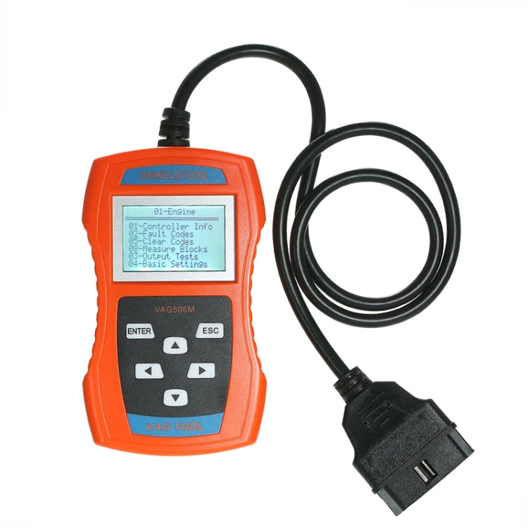 VAG506M Car Mini Code Reader OBD2 Fault Detector Diagnostic Tool, Southern European Version - Code Readers & Scan Tools by PMC Jewellery | Online Shopping South Africa | PMC Jewellery