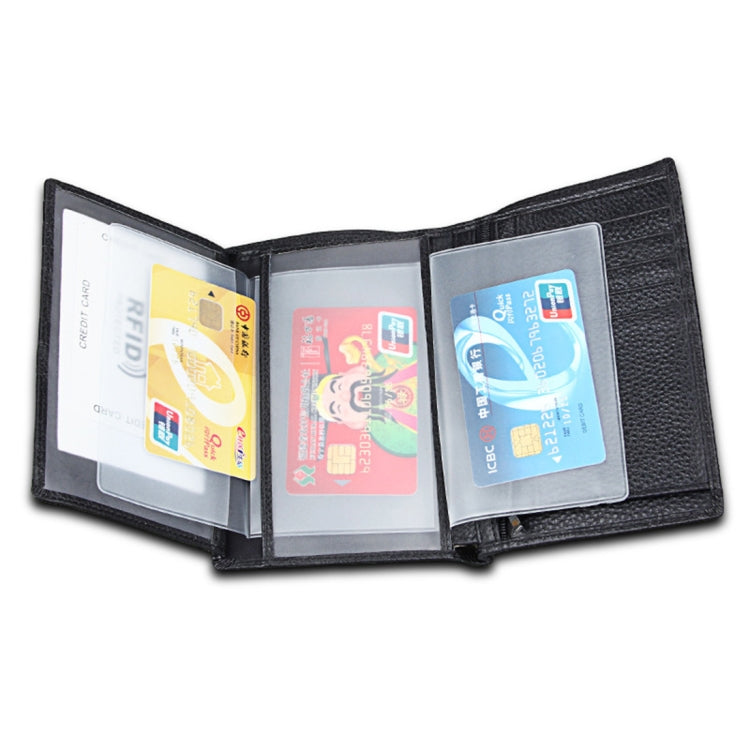 8219 Antimagnetic RFID Men Multi-functional Wallet Card Bag Passport Package - Antimagnetic RFID Package by PMC Jewellery | Online Shopping South Africa | PMC Jewellery | Buy Now Pay Later Mobicred