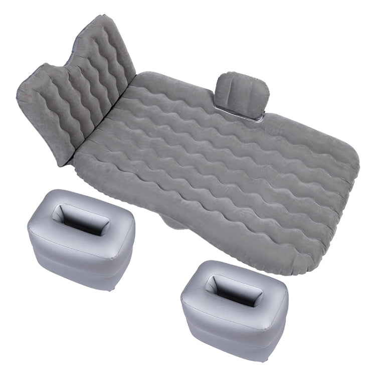 Universal Car Travel Inflatable Mattress Air Bed Camping Back Seat Couch, Size: 90 x 135cm(Grey) - Seat Accessories by PMC Jewellery | Online Shopping South Africa | PMC Jewellery