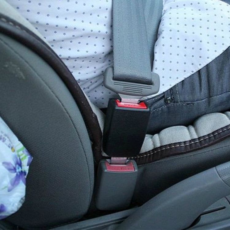 2 PCS RS-01 Universal Car Seat Belt Extension Buckle (Black) - Seat Belts & Padding by PMC TechLife | Online Shopping South Africa | PMC TechLife