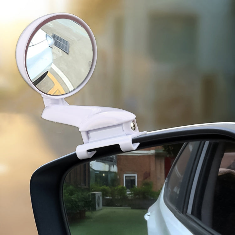 3R-094 Auxiliary Rear View Mirror Car Adjustable Blind Spot Mirror Wide Angle Auxiliary Rear View Side Mirror for Left Mirror(White) - Convex Mirror & Accessories by 3R | Online Shopping South Africa | PMC TechLife | Buy Now Pay Later Mobicred