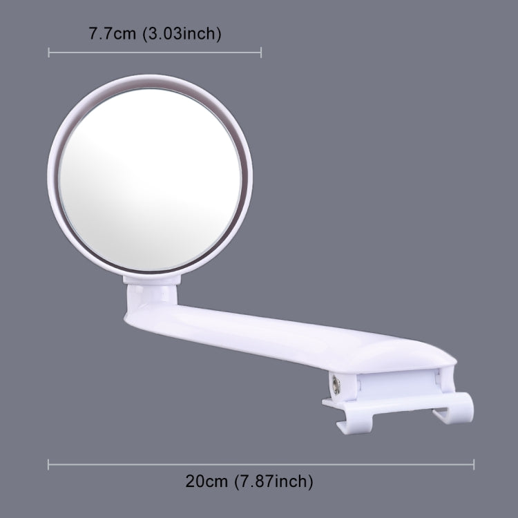 3R-094 Auxiliary Rear View Mirror Car Adjustable Blind Spot Mirror Wide Angle Auxiliary Rear View Side Mirror for Left Mirror(White) - Convex Mirror & Accessories by 3R | Online Shopping South Africa | PMC Jewellery | Buy Now Pay Later Mobicred