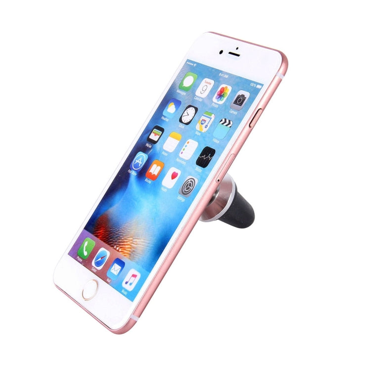 Universal Magnetic Car Air Vent Mount Phone Holder, For iPhone, Samsung, Huawei, Xiaomi, HTC and Other Smartphones(Silver) - Car Holders by PMC Jewellery | Online Shopping South Africa | PMC Jewellery