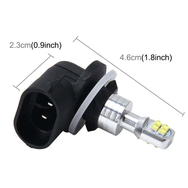 2pcs 881 40W 800 LM 6000K 8 LEDs Car Fog Light, DC 12V(White Light) - Fog / Driving Lights by PMC TechLife | Online Shopping South Africa | PMC TechLife | Buy Now Pay Later Mobicred