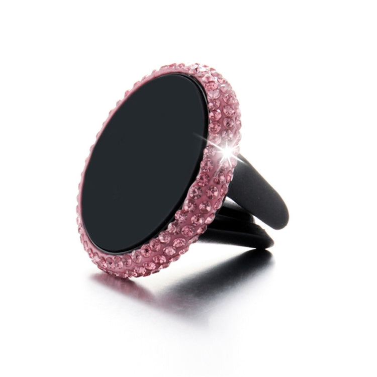 Car Diamond Magnetic Air Outlet Mobile Phone Holder(Pink) - Car Holders by PMC Jewellery | Online Shopping South Africa | PMC Jewellery