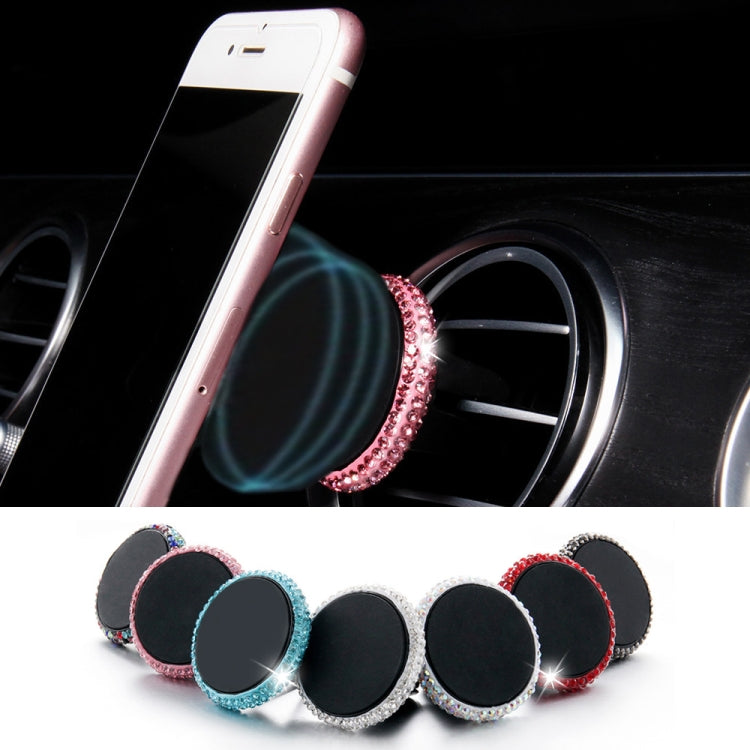Car Diamond Magnetic Air Outlet Mobile Phone Holder(Colour) - Car Holders by PMC Jewellery | Online Shopping South Africa | PMC Jewellery