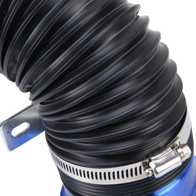 Car Auto Universal Tube Air Filter Adjustable Cold Air Injection Intake System Pipe Without Air Filter(Blue) - free shipping - PMC TechLife - Order now!