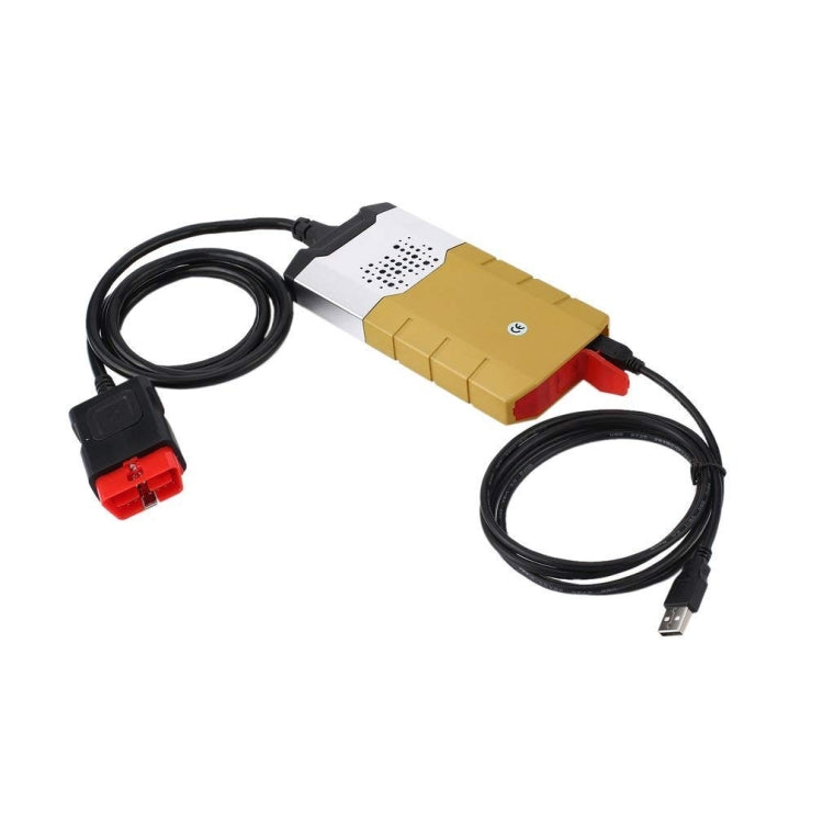 Autocom CDP Professional Auto CDP for Autocom Diagnostic Car Cables OBD2 Diagnostic Tool Delphi DS150E with BT(Gold) - Code Readers & Scan Tools by PMC TechLife | Online Shopping South Africa | PMC TechLife