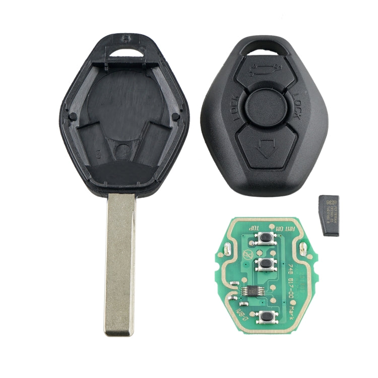 For BMW EWS System Intelligent Remote Control Car Key with Integrated Chip & Battery, Frequency: 433MHz - Remote Car Key by PMC TechLife | Online Shopping South Africa | PMC TechLife | Buy Now Pay Later Mobicred