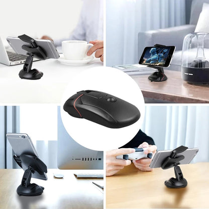 Suction Cup Rotatable Creative Mouse Shaped Car Holder - Car Holders by PMC Jewellery | Online Shopping South Africa | PMC Jewellery