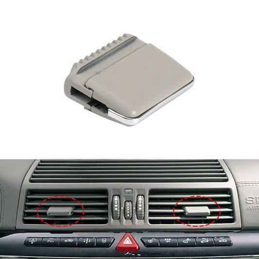 Car Middle Air Conditioning Exhaust Switch Paddle for Mercedes-Benz S Class W220 1998-2005, Left Driving (Grey) - Air Conditioning System by PMC Jewellery | Online Shopping South Africa | PMC Jewellery
