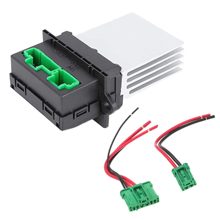 Car Heater Blower Fan Resistor + Connector / Wire 6441.L2 7701207718 for Citroen / Peugeot / Renault - Air Conditioning System by PMC TechLife | Online Shopping South Africa | PMC TechLife | Buy Now Pay Later Mobicred