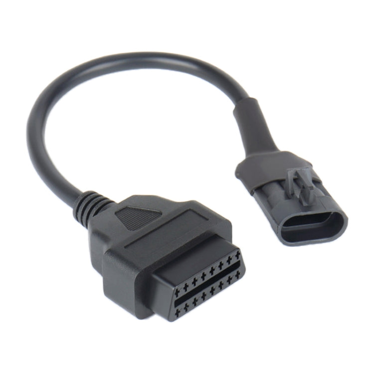 Motorcycle OBD II 3Pin Adapter Cable for CFMOTO - Cables & Connectors by PMC TechLife | Online Shopping South Africa | PMC TechLife