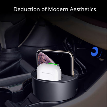 X9A Car QI Standard Charging Cup Wireless Fast Charger - Car Charger by PMC Jewellery | Online Shopping South Africa | PMC Jewellery